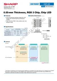 GM1WA55360A Datasheet Cover