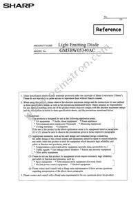 GM5BW05340AC Datasheet Page 3