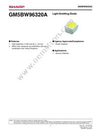 GM5BW96320A Datasheet Cover