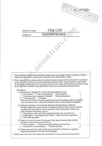 GM5BW96380A Datasheet Page 3