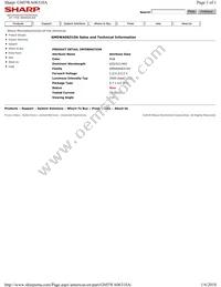 GM5WA06310A Datasheet Cover