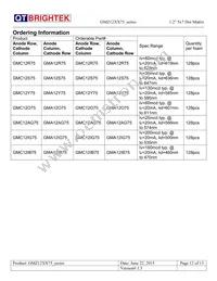 GMA012B75 Datasheet Page 12