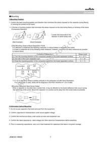 GMA085R71E103MA11T Datasheet Page 7