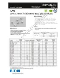 GMC-800MA Datasheet Cover