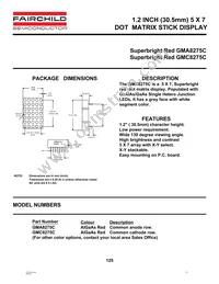 GMC8275C Datasheet Cover