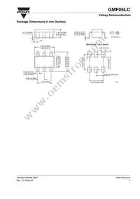 GMF05LC-GS08 Datasheet Page 3