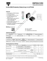 GMF05LC-HS3-GS08 Datasheet Cover