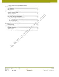 GN4124-CBE3 Datasheet Page 3