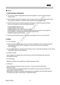 GNM0M2R60J105ME18D Datasheet Page 19