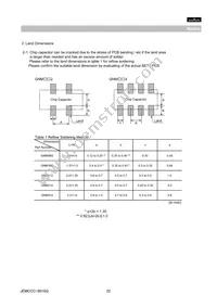 GNM1M25C1H100KD01D Datasheet Page 22