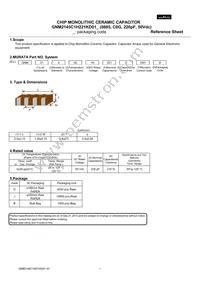 GNM2145C1H221KD01D Datasheet Cover