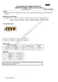 GNM2145C1H330KD01D Datasheet Cover