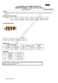 GNM314R71H104MA11D Datasheet Cover