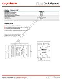 GNR25DCR Datasheet Page 2