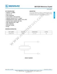 GO1535-CTXE3 Datasheet Cover