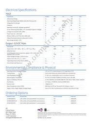 GP100H3R48TEZ-IN Datasheet Page 2