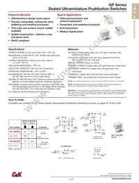 GP12MABE Datasheet Cover