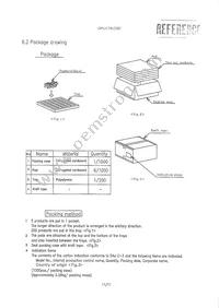 GP1A173LCS5F Datasheet Page 12