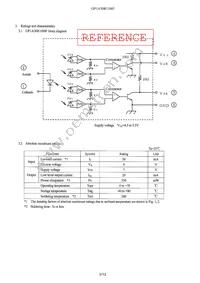 GP1A30R1J00F Datasheet Page 6