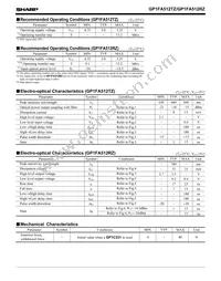 GP1FA512RZ Datasheet Page 2