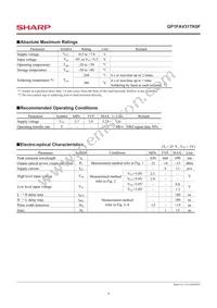 GP1FAV31TK0F Datasheet Page 3
