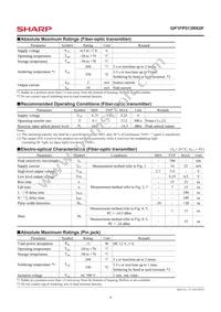GP1FP513RK0F Datasheet Page 4