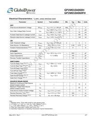 GP1M010A060H Datasheet Page 2