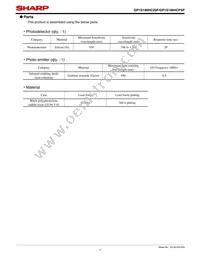 GP1S196HCPSF Datasheet Page 7