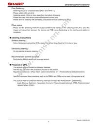 GP1S196HCPSF Datasheet Page 9