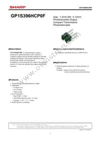 GP1S396HCP0F Datasheet Cover