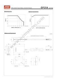 GP25A13A-R1B Datasheet Page 3