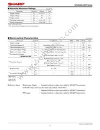 GP2A200LCSCF Datasheet Page 4