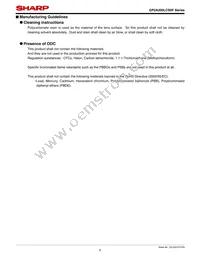 GP2A200LCSCF Datasheet Page 8