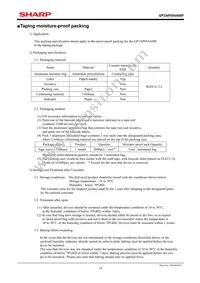 GP2AP054A00F Datasheet Page 14