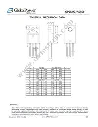 GP2M007A080F Datasheet Page 5