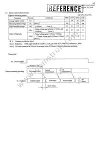 GP2Y0A710K0F Datasheet Page 7