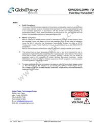 GPA020A120MN-FD Datasheet Page 9