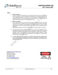 GPA025A120MN-ND Datasheet Page 9