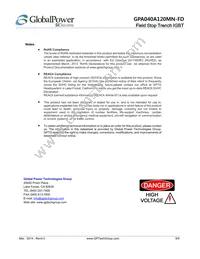 GPA040A120MN-FD Datasheet Page 9