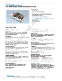 GPFC160-28G Datasheet Cover