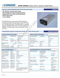 GPMP600-24G Datasheet Cover