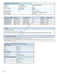 GPMP600-24G Datasheet Page 2