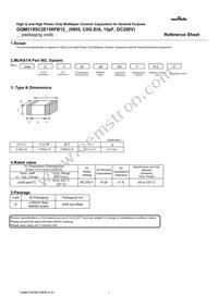 GQM2195C2E150FB12J Datasheet Cover