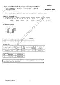 GQM2195C2E151JB12D Datasheet Cover