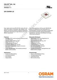 GR CSHPM1.23-KPKR-1 Datasheet Cover