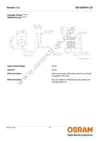 GR DASPA1.23-FSFU-46-1-100-R18 Datasheet Page 12