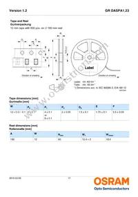 GR DASPA1.23-FSGR-34-EH-100-R18-XX Datasheet Page 17