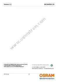 GR DASPA1.23-FSGR-34-EH-100-R18-XX Datasheet Page 23