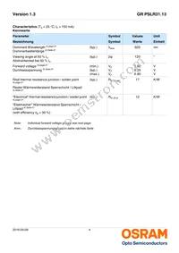 GR PSLR31.13-GRGT-R1R2-1 Datasheet Page 4