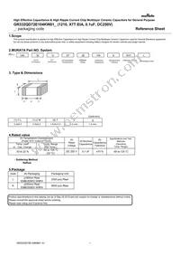 GR332QD72E104KW01L Cover